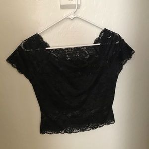 Guess, Size M, Black Top